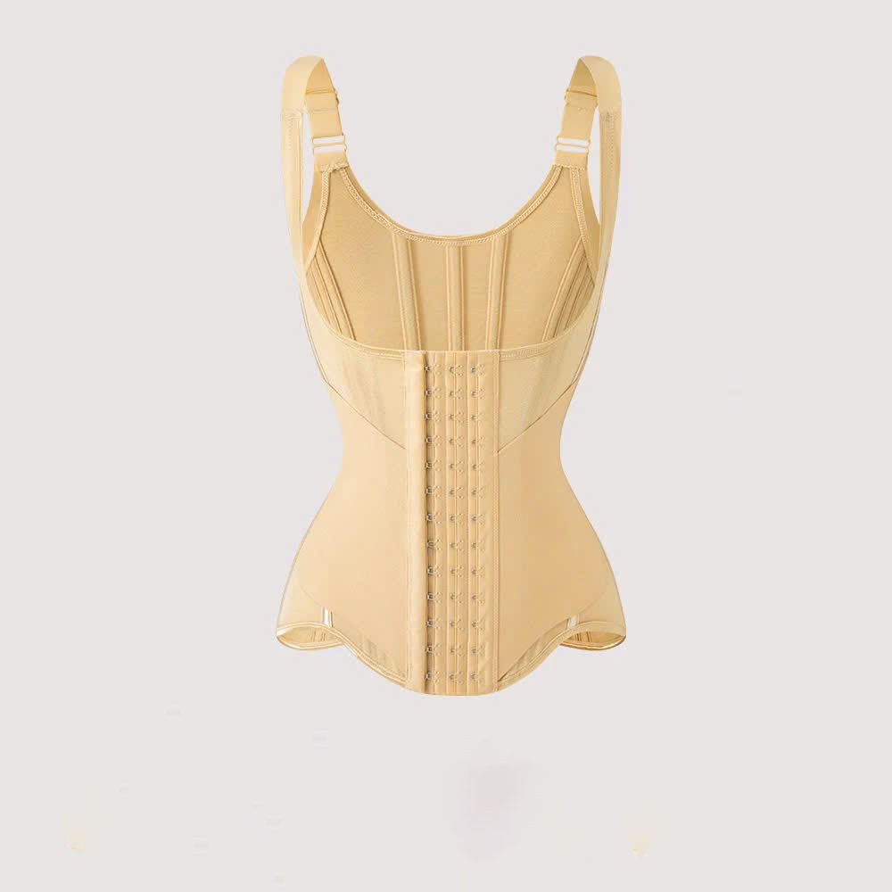 WAIST TRAINER CORSET BODY SHAPER WITH ADJUSTABLE STRAPS