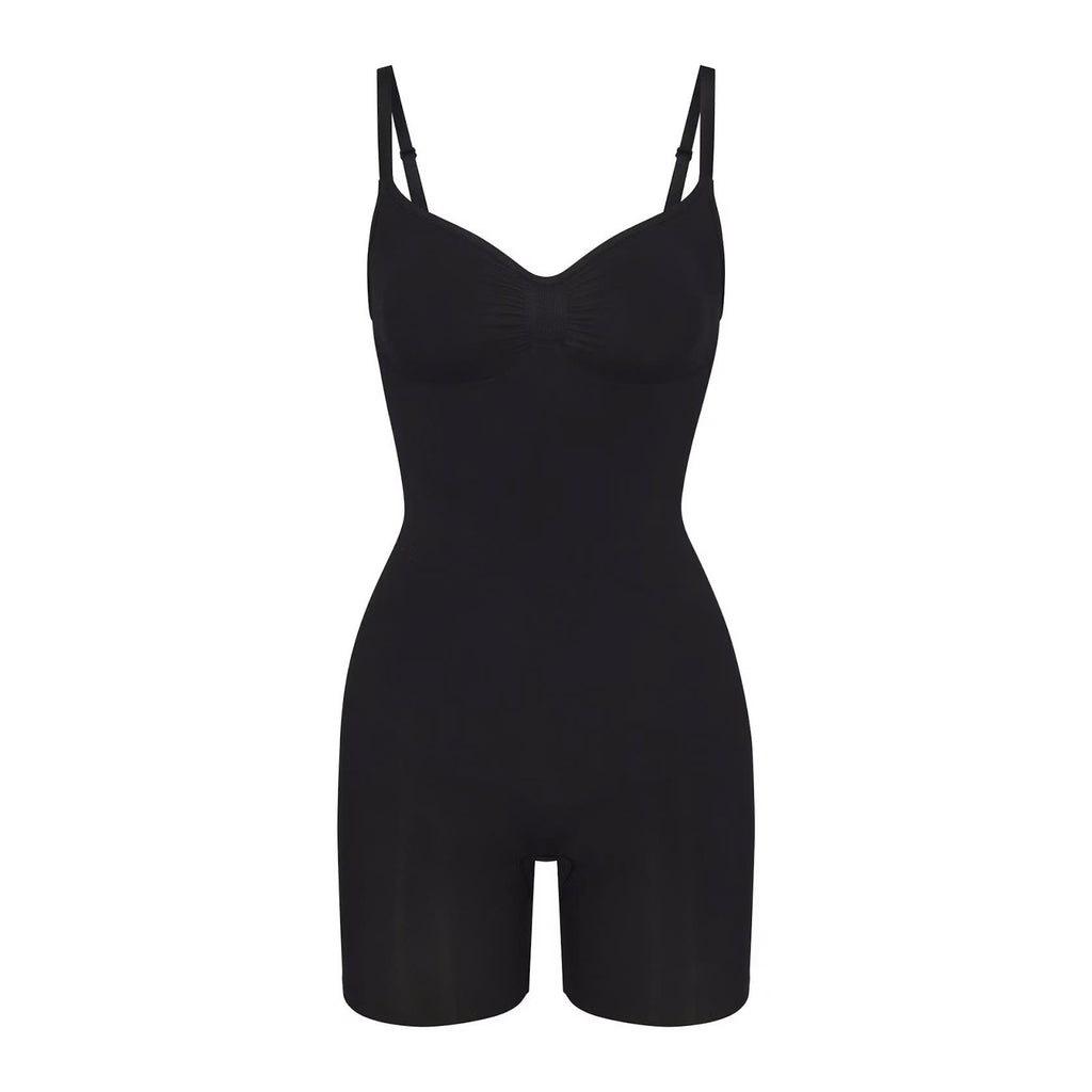 SEAMLESS SCULPT MID THIGH BODYSUIT
