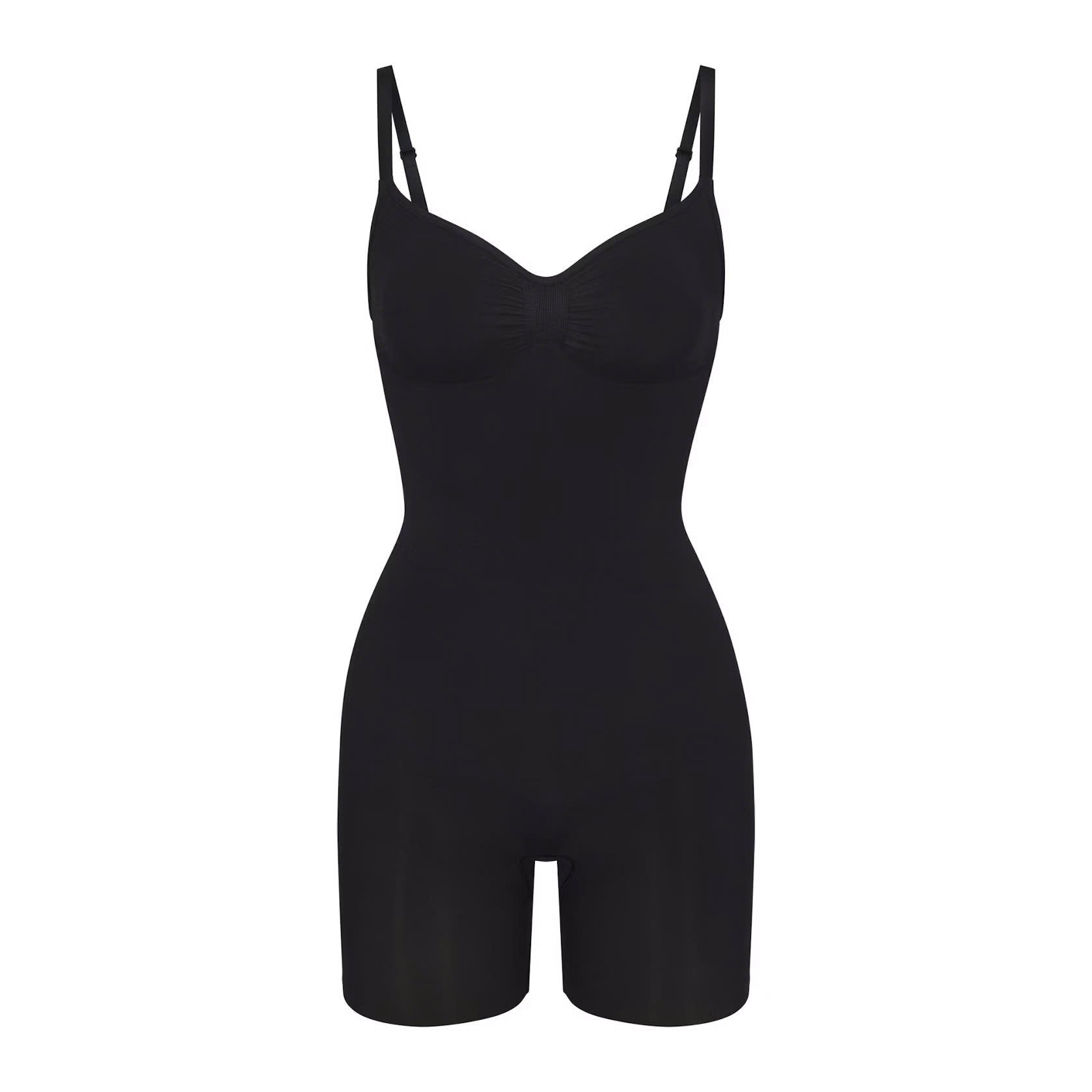 SEAMLESS SCULPT MID THIGH BODYSUIT