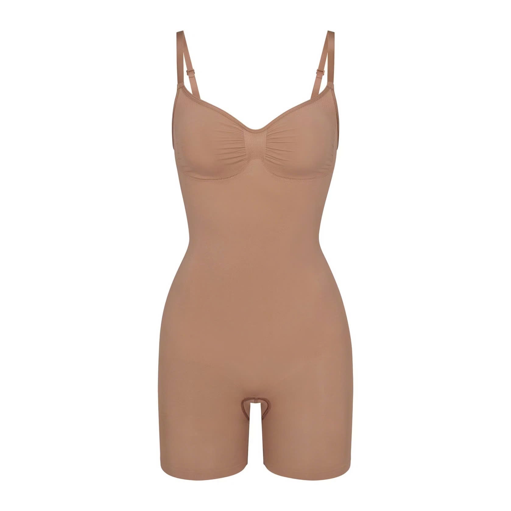 SEAMLESS SCULPT MID THIGH BODYSUIT