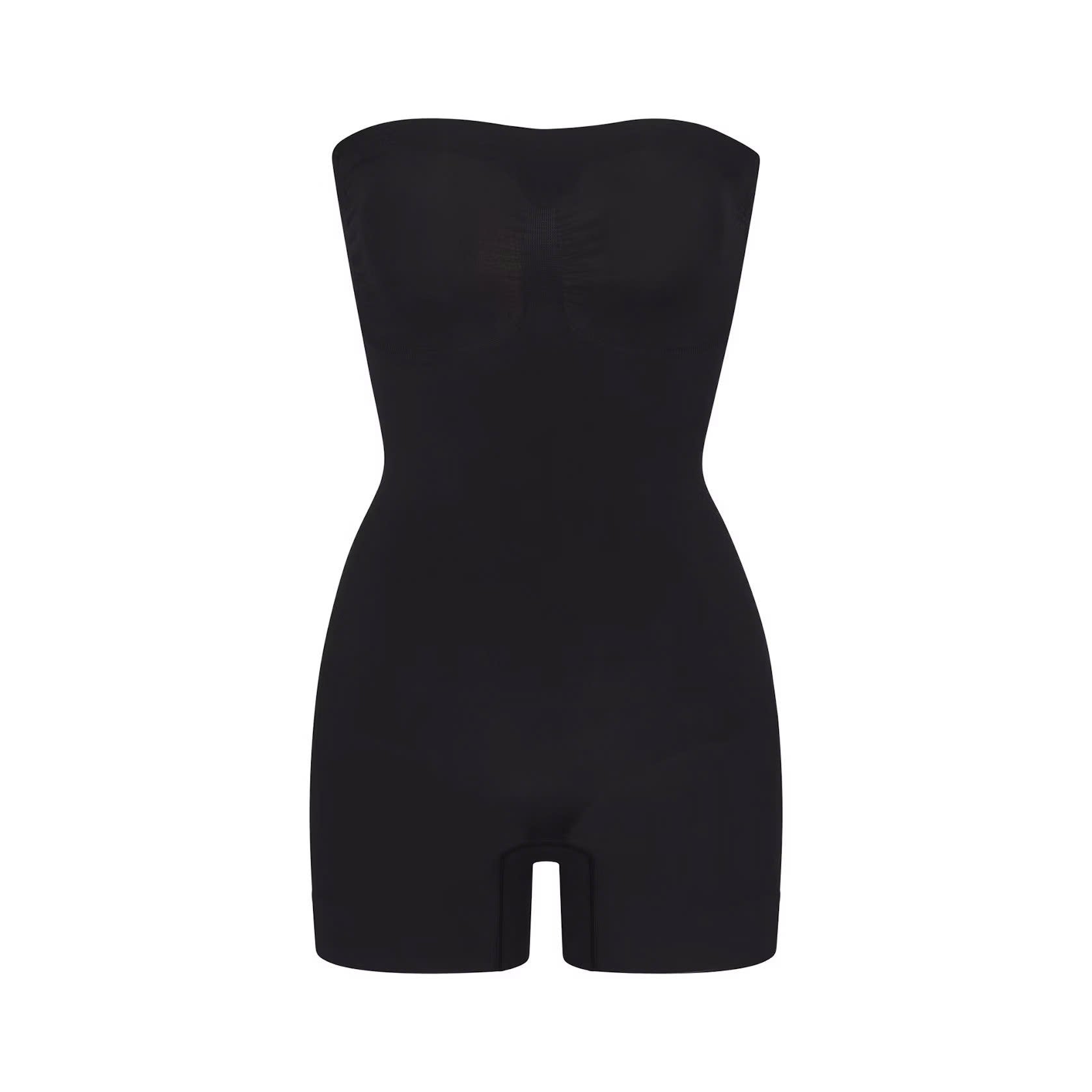 SEAMLESS SCUPLT STRAPLESS SHORTIE BODYSUIT